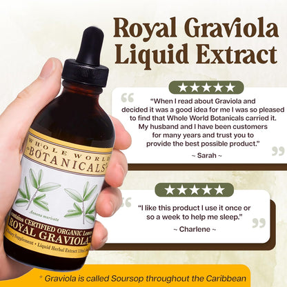 Royal Graviola (Soursop) – Herbal Supplement – Liquid Extract 118 ml