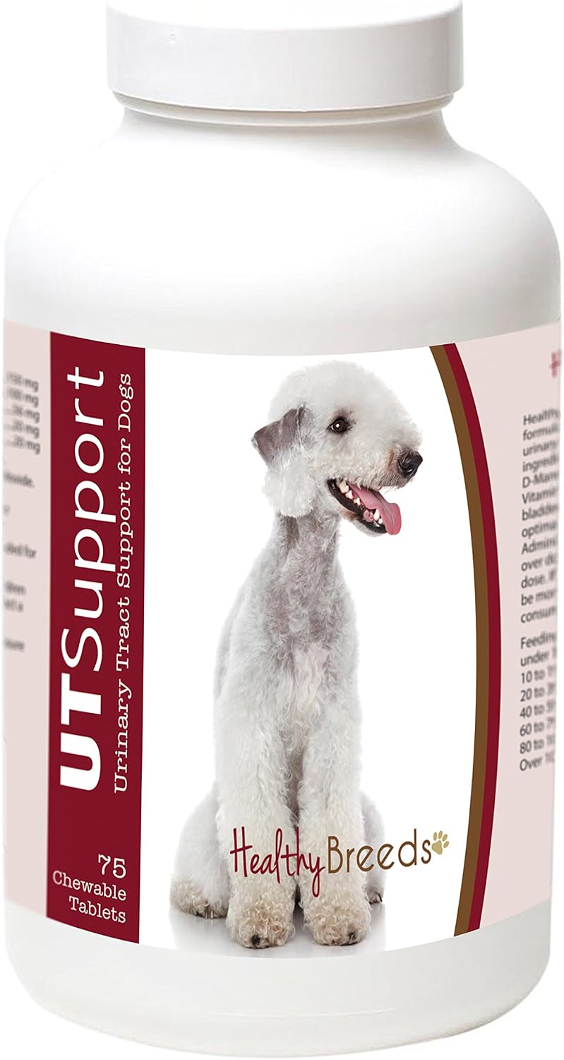 Healthy Breeds Bedlington Terrier Cranberry Chews - Urinary Tract Support - Helps Maintain a Healthy Bladder - 75 Chews - görsel 1