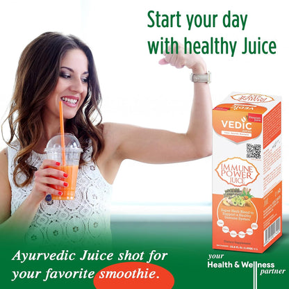 Vedic Immune Power Juice 1 Litre – Powerful Multi-Herb Blend for Immunity