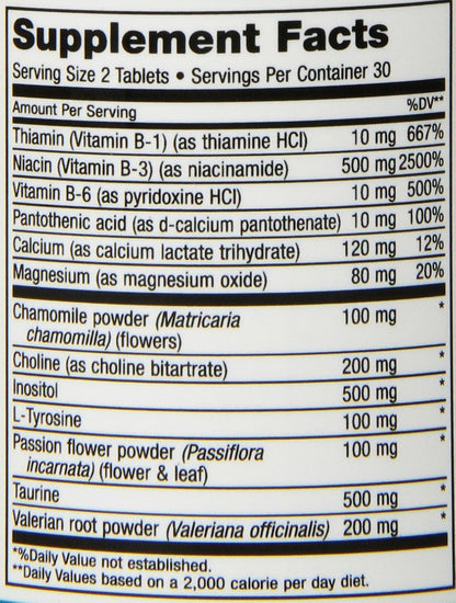 Maxi Health Stress Relief & Mood Support - 60 Tablets