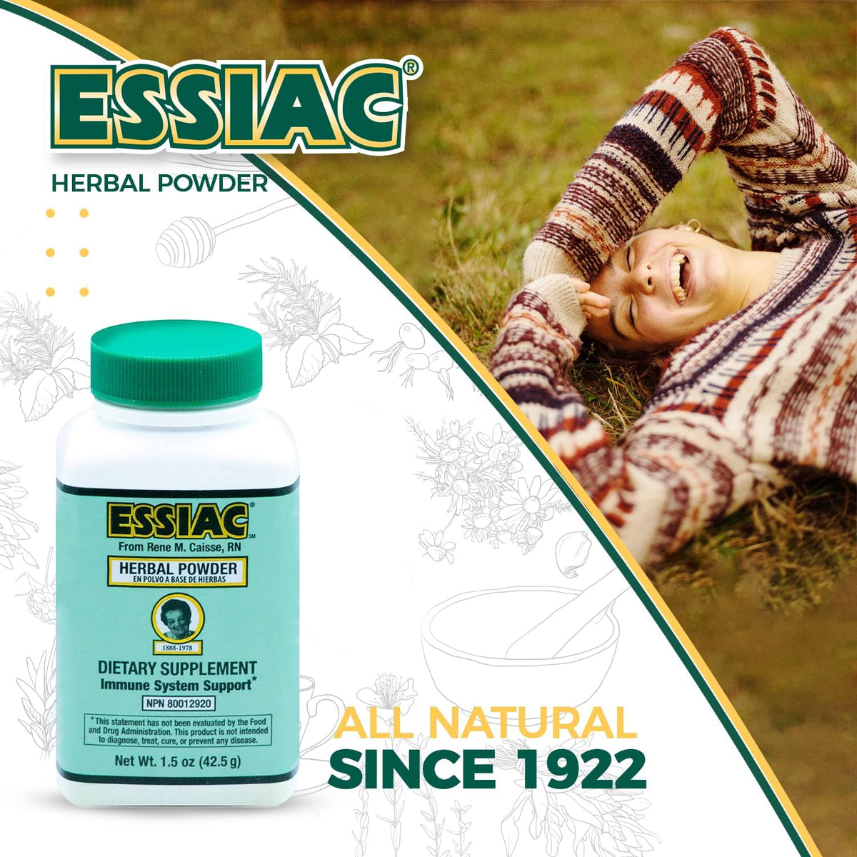 Essiac Original Herbal Tea Powder – 42g Bottle - görsel 5