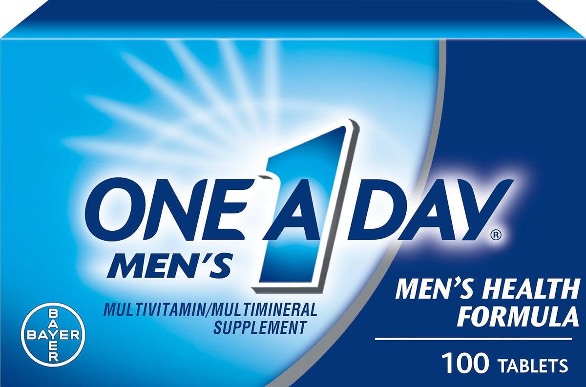 One-A-Day Men's Health Formula Food Supplement, 100 Tablets - görsel 1