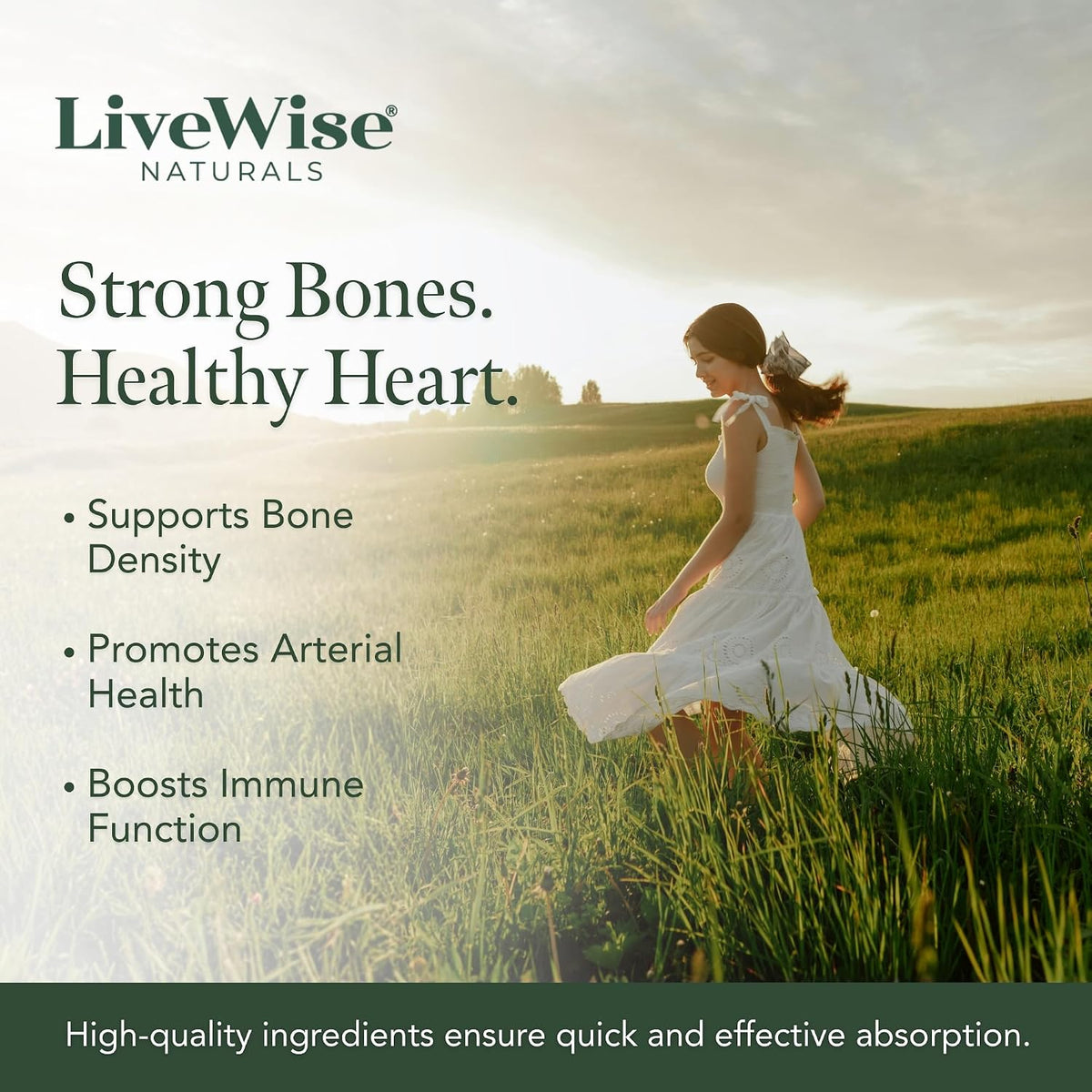 Live Wise Naturals Vitamin D3 1000 IU (25 mcg) Drops – Vegan, Organic MCT Oil, 150 Doses - görsel 6