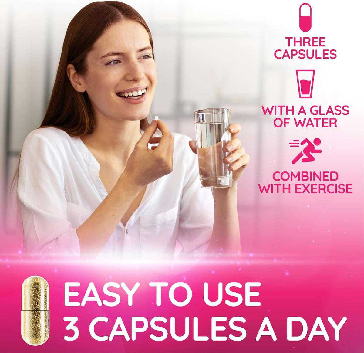 Organic Cadane Myo Inositol & Ashwagandha Capsules with Rhodiola, L-Theanine, Ginkgo Biloba, and More | Supports Body Balance & Digestive Health | Vegan, Non-GMO - 90 Capsules - görsel 6