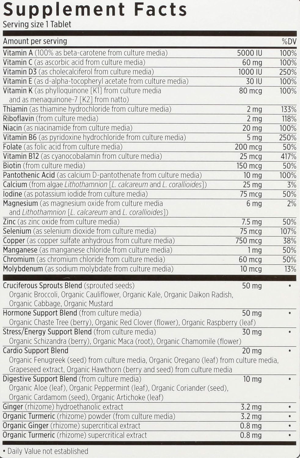 New Chapter Every Woman One Daily 40 Plus - 72 Tablets - görsel 4