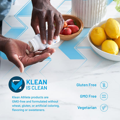 Klean Athlete Klean Multivitamin - Essential Nutrients and Antioxidants for Optimum Health - NSF Certified for Sport - 60 Tablets