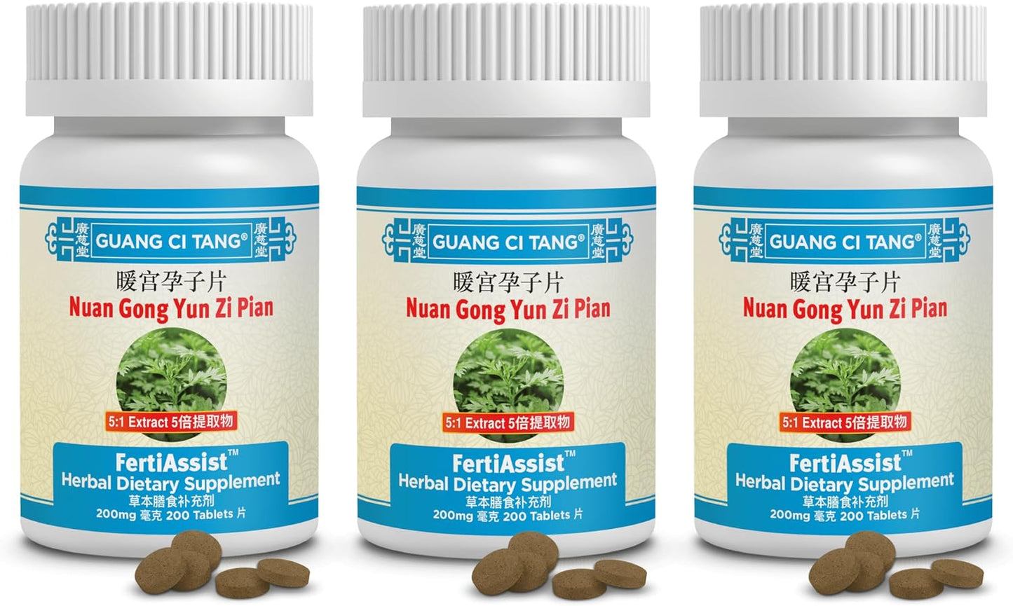 ActiveHerb FertiAssist Plus (Nuan Gong Yun Zi Pian) Fertility Blend for Women – 600 Tablets - görsel 1