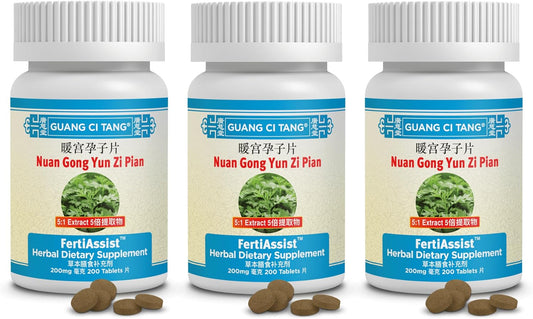 ActiveHerb FertiAssist Plus (Nuan Gong Yun Zi Pian) Fertility Blend for Women – 600 Tablets