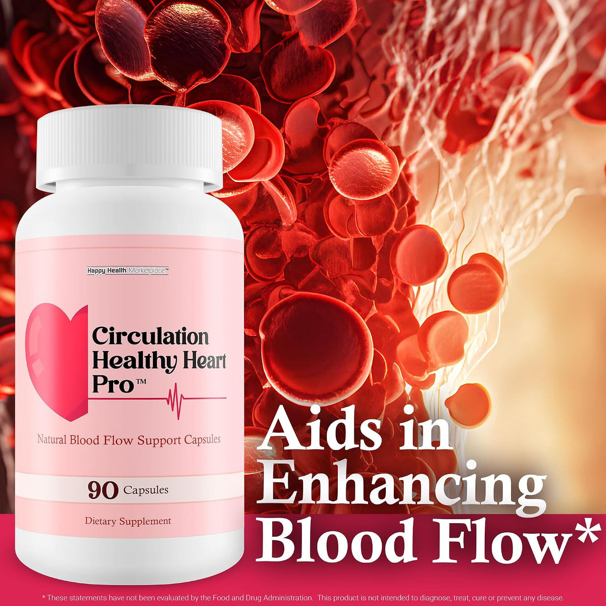 Circulation Healthy Heart Pro - Blood Flow Support Supplement - görsel 5
