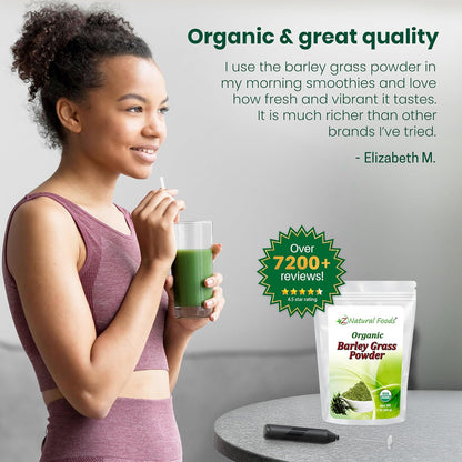 Z Natural Foods Organic Barley Grass Powder - 454 g