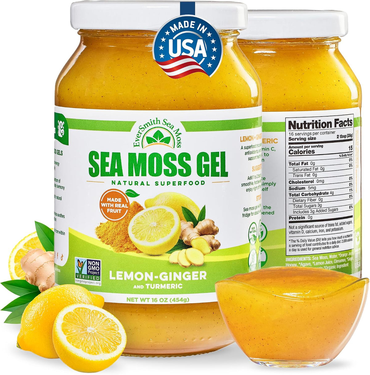 Wildcrafted Irish Sea Moss Gel – Elderberry (1 Jar) - görsel 10