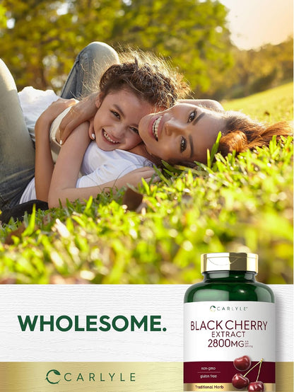 Carlyle Black Cherry Extract Concentrate, 240 Capsules