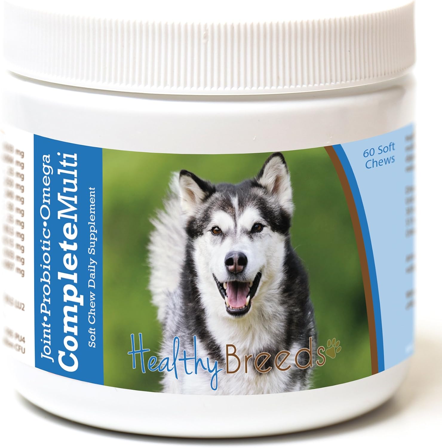 Healthy Breeds Alaskan Malamute All in One Multivitamin Soft Chew 60 Count - görsel 1