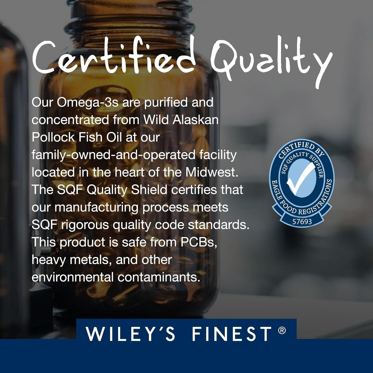 Wiley's Finest Wild Alaskan Fish Oil Peak DHA – 900mg EPA and DHA Omega-3s – 180 Softgels (90 Servings) - görsel 5