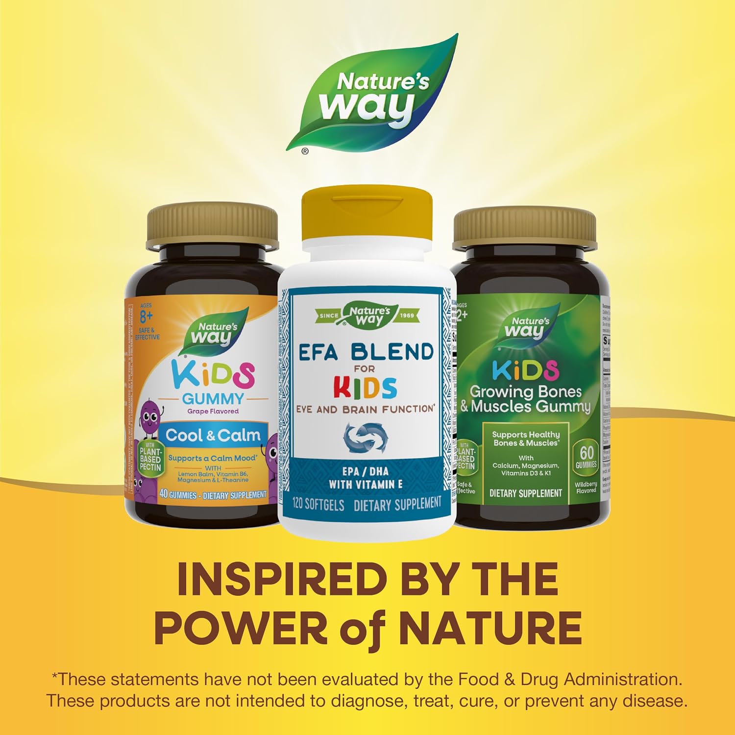 Nature's Way EFA Blend for Kids with Vitamin E - 120 Softgels - görsel 6