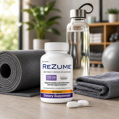CryoDerm REZUME Tablets - Full Spectrum Inflagan Blend Formula (60 Tablets)