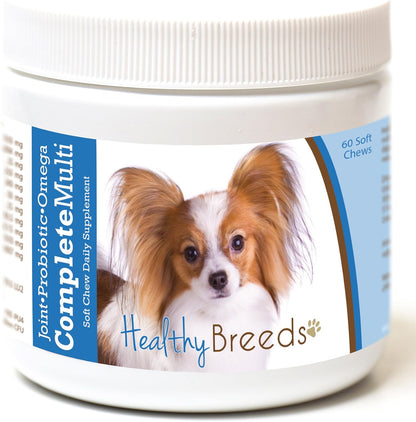 Healthy Breeds Papillon All in One Multivitamin Soft Chew 60 Chews