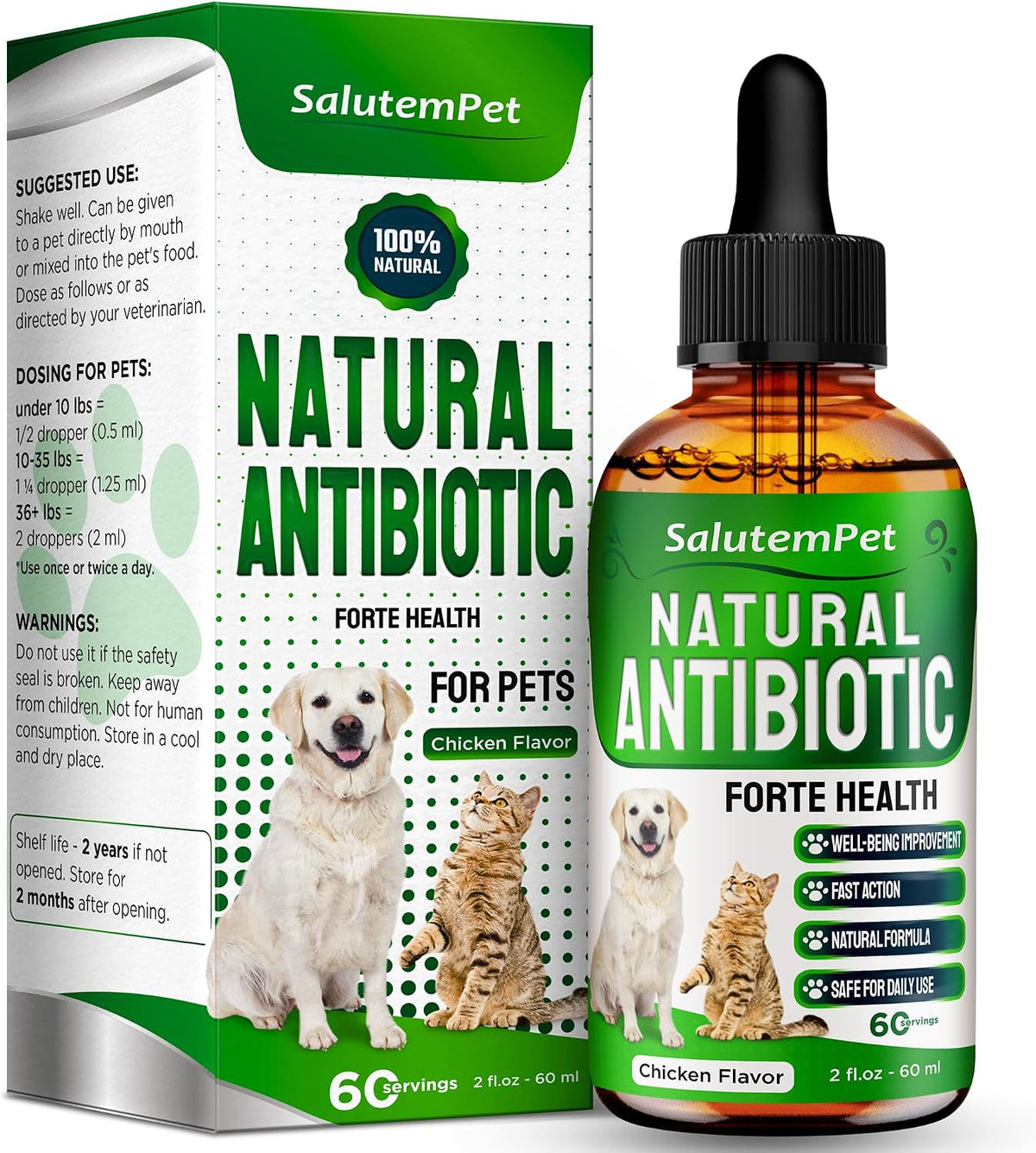 Dog Antibiotics Forte Health – Herbal Supplement for Dogs and Cats - görsel 1