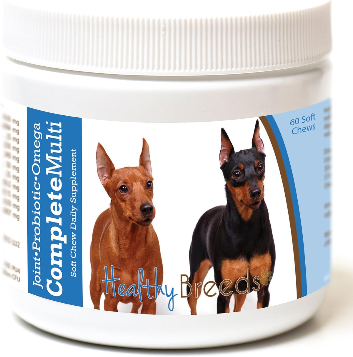 Healthy Breeds Miniature Pinscher All-in-One Multivitamin Soft Chew 60 Count - görsel 1