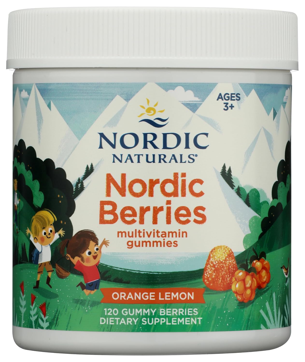Nordic Naturals Nordic Berries Gummy Multivitamin, 120 Count - görsel 1