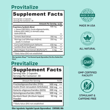 BB Company Slim Gut Bundle – Menopause Prebiotics and Probiotics for Women – 30-Day Supply