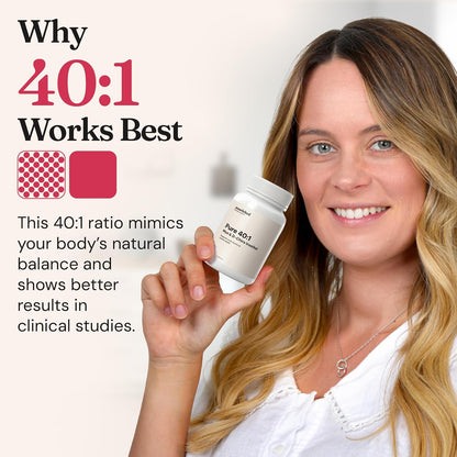 Nourished 40:1 Myo-Inositol & D-Chiro – Skin Health: Balanced hormones often contribute to clearer skin by helping – Image 3