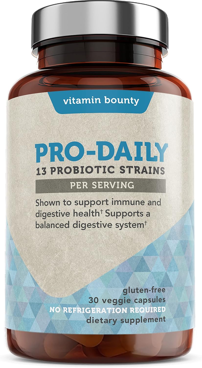 Vitamin Bounty Pro-Daily Probiotic – 5B CFU, 13 Strains with Acidophilus & Bifidobacterium - görsel 4