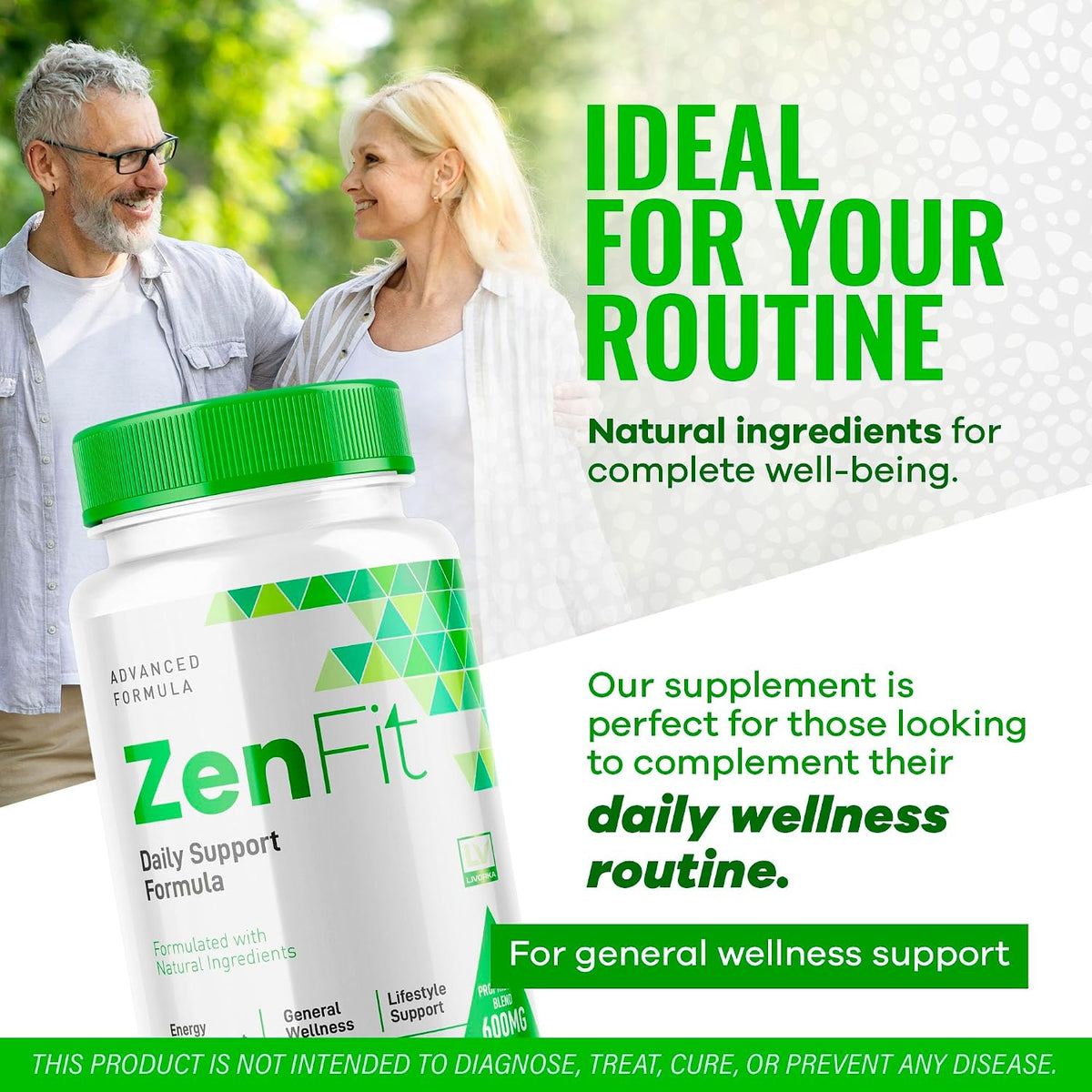 (2 Pack) Zenfit Capsules, Zenfit Supplement, Zenfit Capsules, Zenfit Natural Supplements, ZenFit, Zenfit Advanced Formula, 60 Capsules for 2 Months - görsel 5