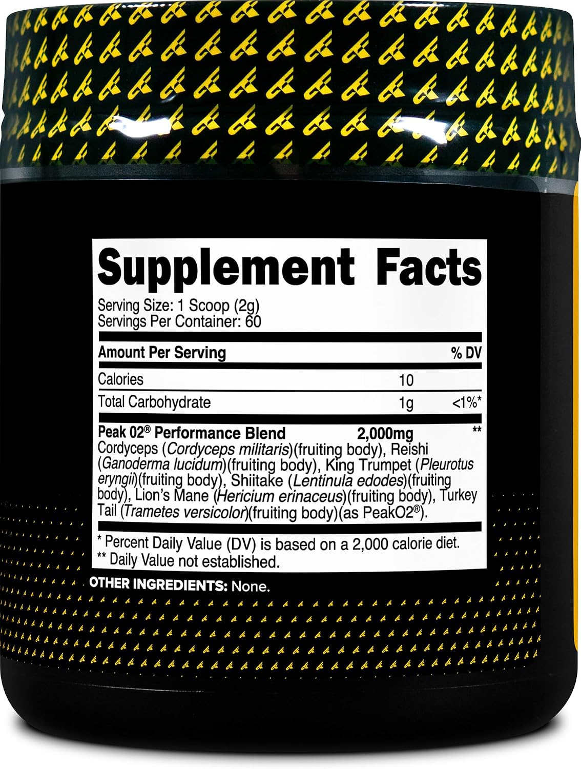 PrimaForce Peak O2 Sports Supplement, 120 g - Proprietary Organic Mushroom Blend - görsel 4