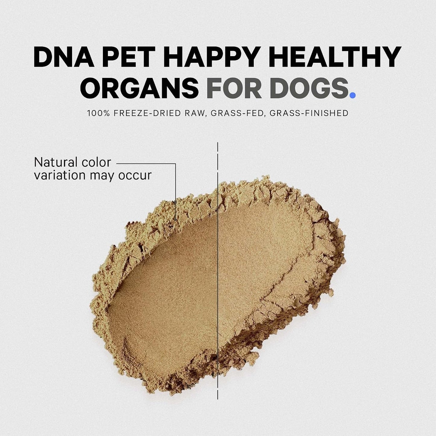 Happy Healthy Organs & Glands Supplement for Dogs - Freeze-Dried Raw Grass-Fed Beef Multi-Organ, 85 g - görsel 8