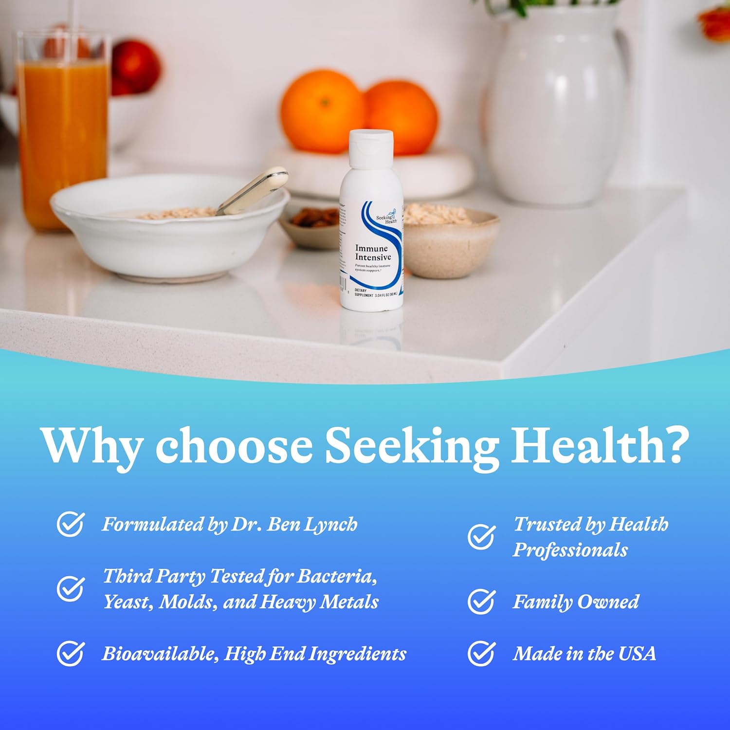 Seeking Health Immune Intensive – Potent Liquid Immune Support with Vitamins A, C, D, K & Zinc - görsel 6