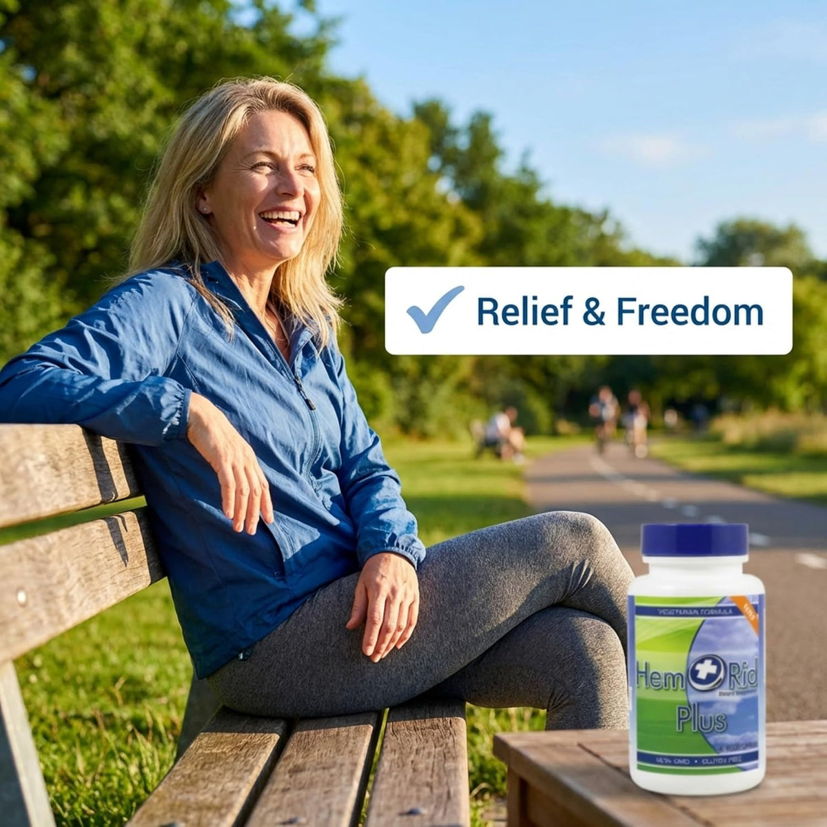 HemRid Plus Advanced Herbal Comfort Formula - 45 Veggie Capsules - görsel 7