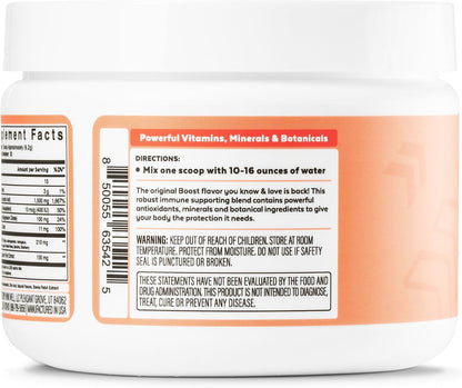 Wink Well Boost Vitamin C Powder – Immune Support & Antioxidant Drink Mix with Vitamin D3, Magnesium & Zinc (30 Servings)