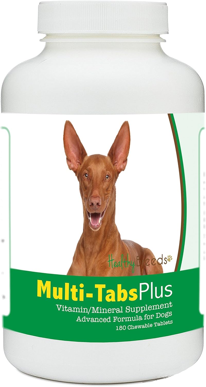 Healthy Breeds Pharaoh Hound Multi-Tabs Plus Chewable Tablets, 180 Count - görsel 1