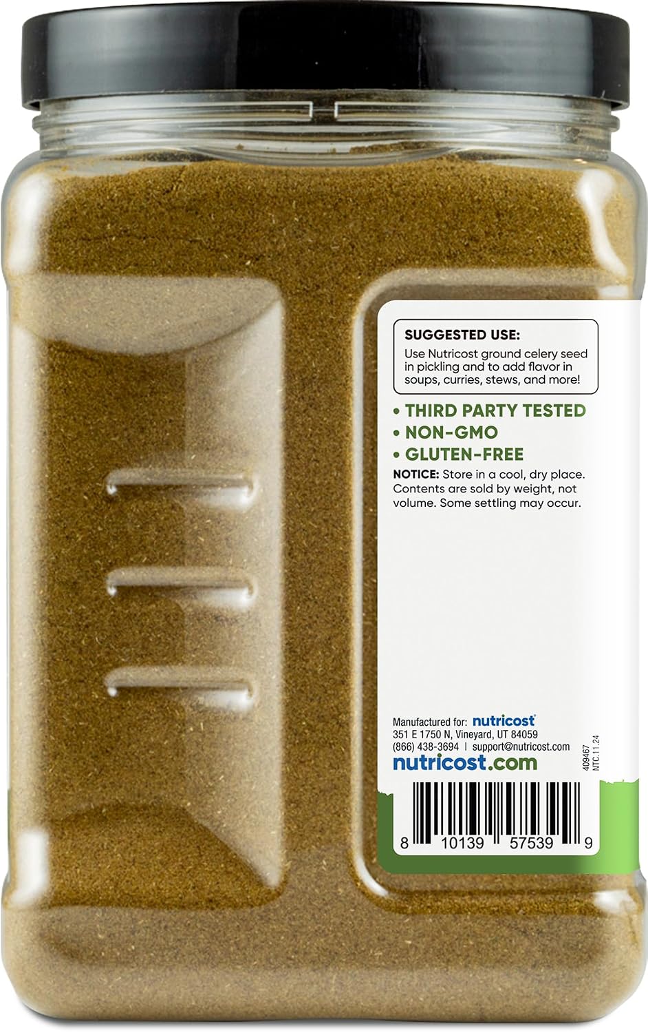 Nutricost Ground Celery Seed (771 g) – Aromatic Ground Spice for Pickling, Soups, Curries, Stews & More - görsel 5
