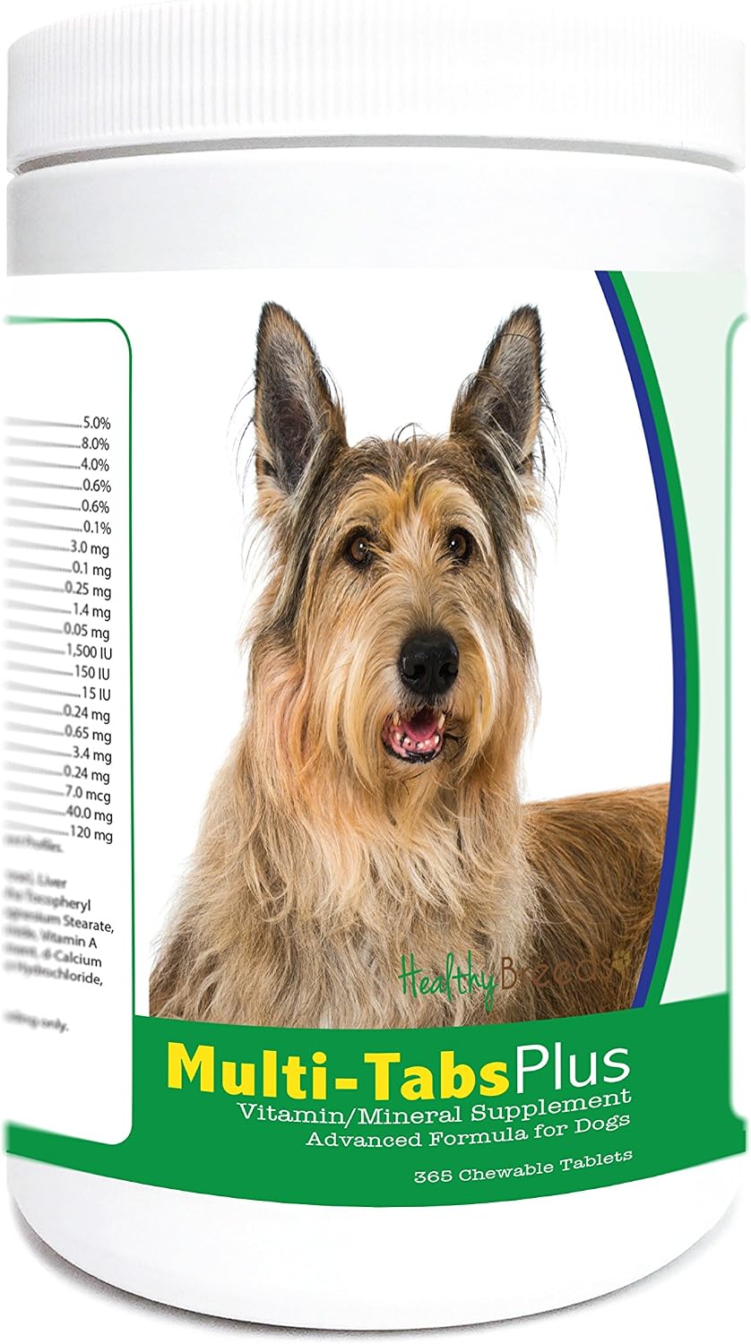 Healthy Breeds Multi-Tabs Plus Chewable Tablets for Dogs, 365 Tablets - görsel 1