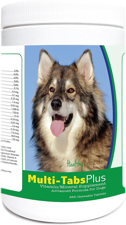 Healthy Breeds Utonagan Multi-Tabs Plus Chewable Tablets, 365 Tablets