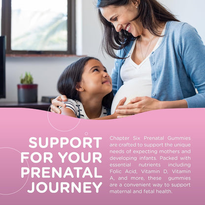 Zahler Prenatal Gummies - 60 Gummies (30 Servings) - Kosher, Gluten-free, Vegetarian-Friendly Grape Flavour
