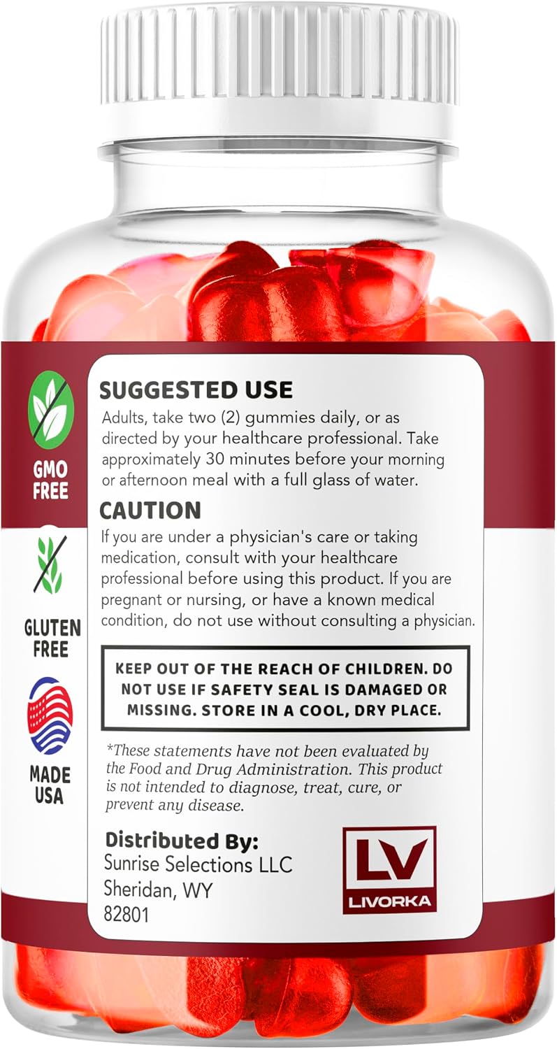 NTX Keto Gummies - Apple Cider Vinegar Supplement (3 Pack, 180 Gummies) - görsel 5
