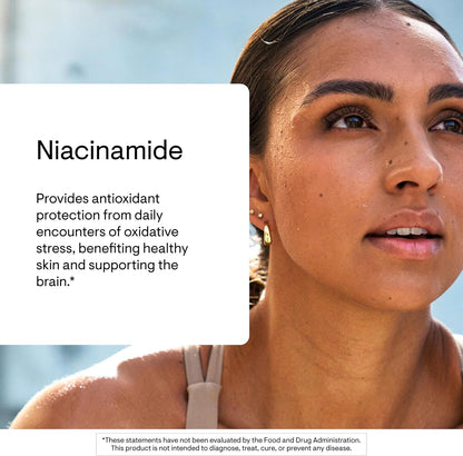 THORNE Niacinamide – Non-Flushing Vitamin B3 Food Supplement – 180 Capsules