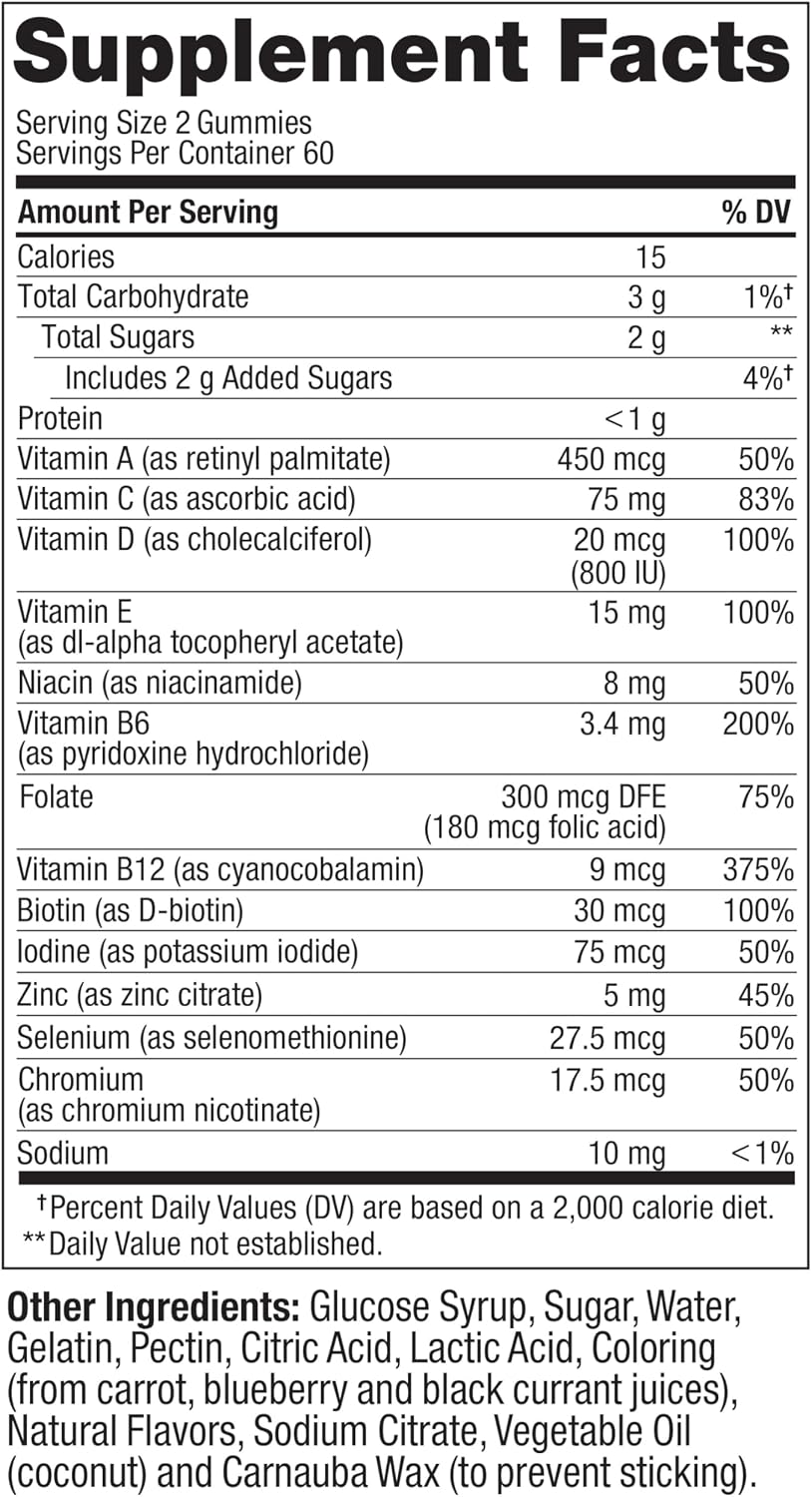 OLLY Men's Multivitamin Gummy – 120 Gummies (60-Day Supply) - görsel 8