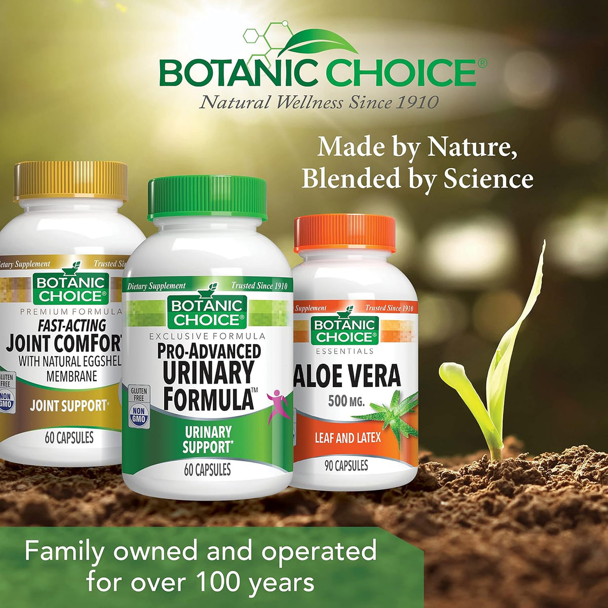 Botanic Choice Pro-Advanced Urinary Formula - Urinary Tract Health Support with Magnesium, Cranberry, Uva Ursi and Damiana - 60 Capsules - görsel 5