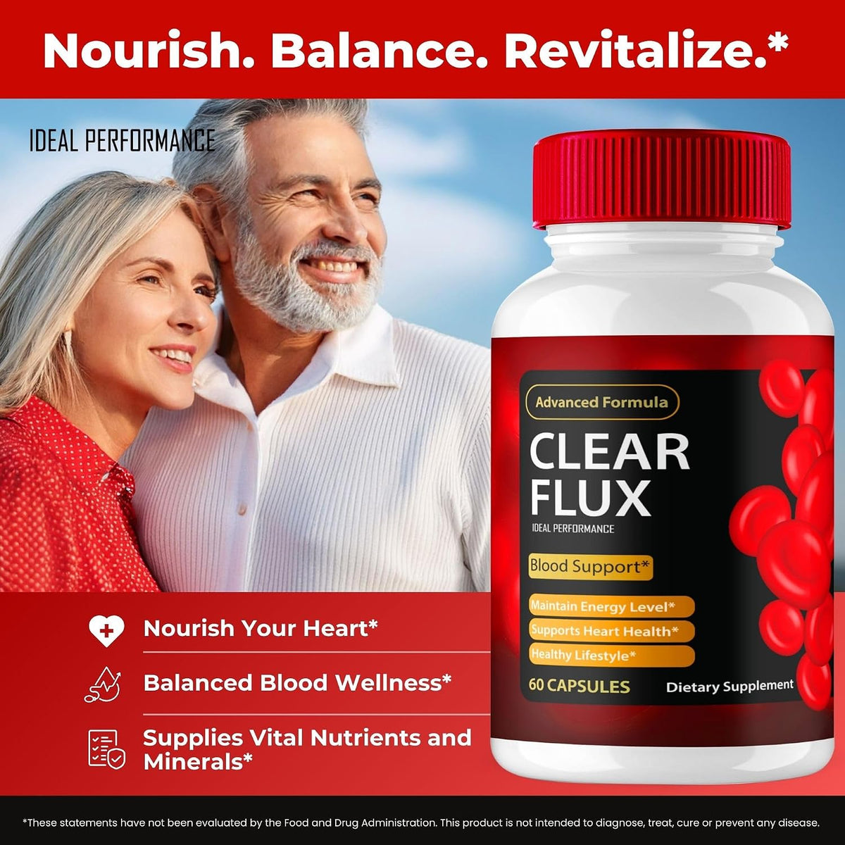 Clear Flux Supplement – Premium Support for Stable Levels & Healthy Circulation (60 Capsules) - görsel 5