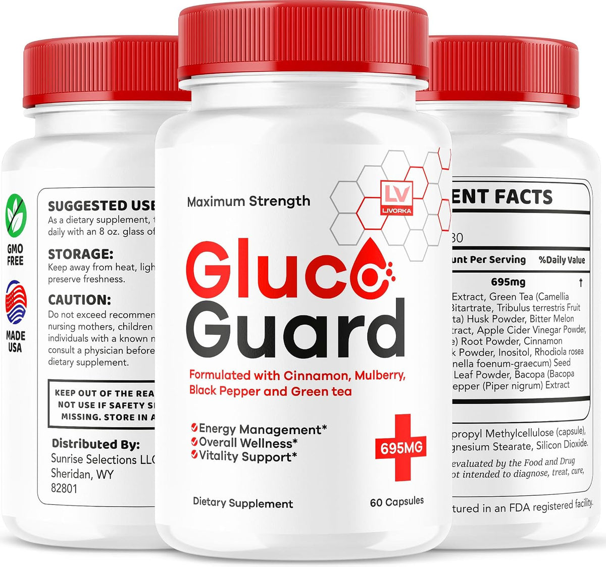 GlucoGuard Capsules - Advanced Blood Support Formula, 30 Capsules - görsel 9