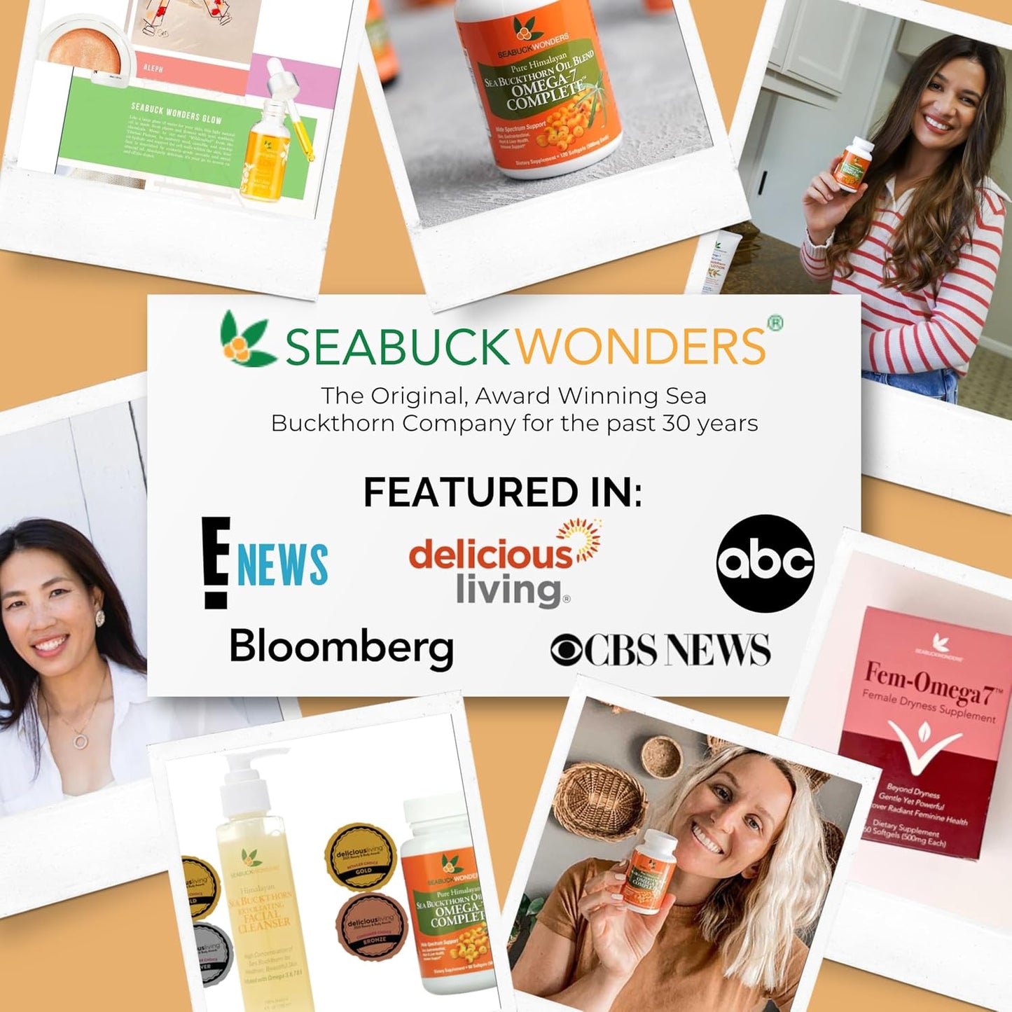 Organic Sea Buckthorn Seed Oil Soft gel capsules – Omega-3, 6 & 9 for Hair, Skin & Nail Health – 120 Soft gel capsules - görsel 7