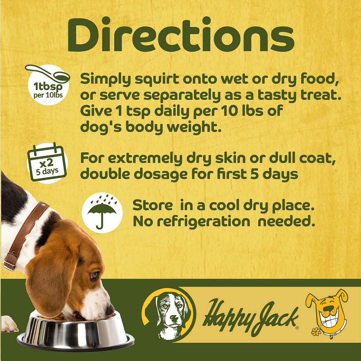 Happy Jack Tonekote Dog Skin & Coat Supplement, Oil for Dogs with Essential Fatty Acids & Vitamins for Itch Relief, Hot Spots, Dull Coat, Dry Skin, Excessive Shedding, 473 ml - görsel 5