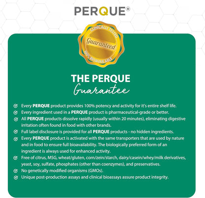 PERQUE Endura/Pak Guard 60 Capsules – Muscle Function & Energy – Non-GMO, Gluten-Free, Vegetarian
