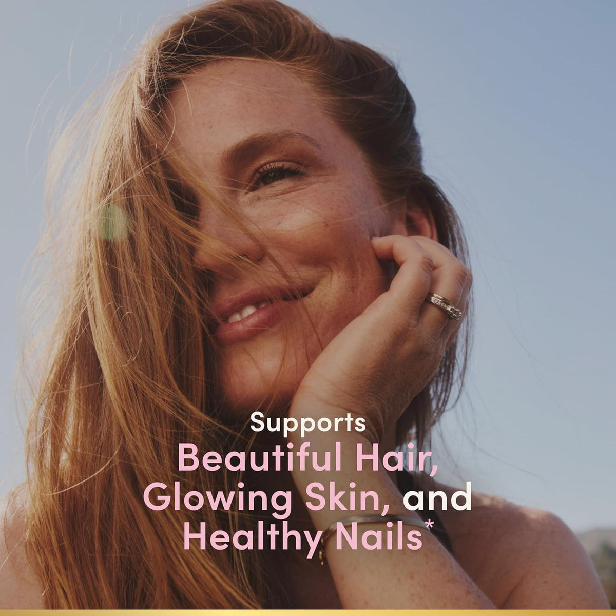 Nature's Bounty Optimal Solutions Hair, Skin & Nails Formula, 3000 mcg Biotin, 60 Coated Caplets - görsel 2
