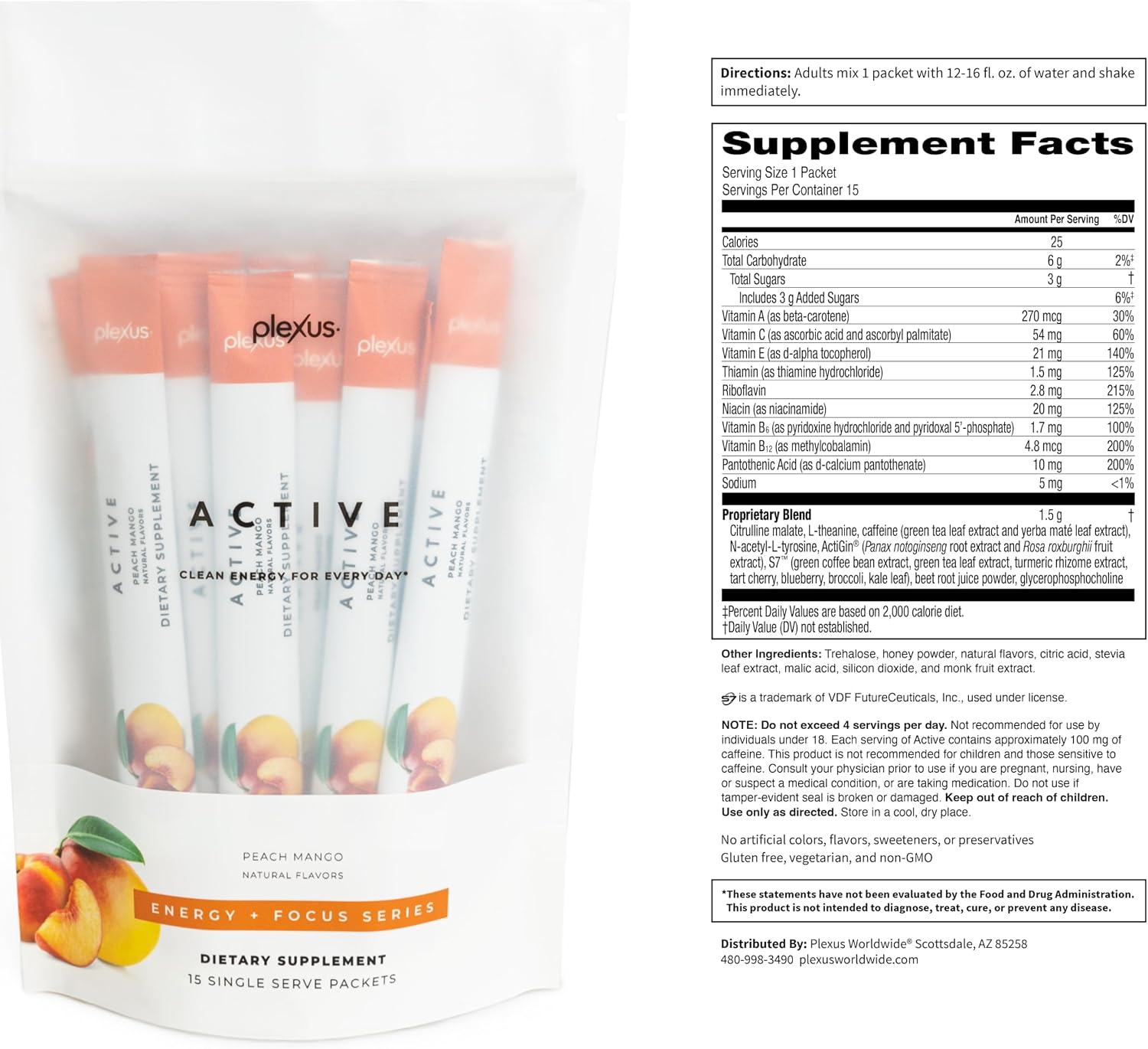 Plexus Active® Peach Mango (Two Pack) - görsel 7