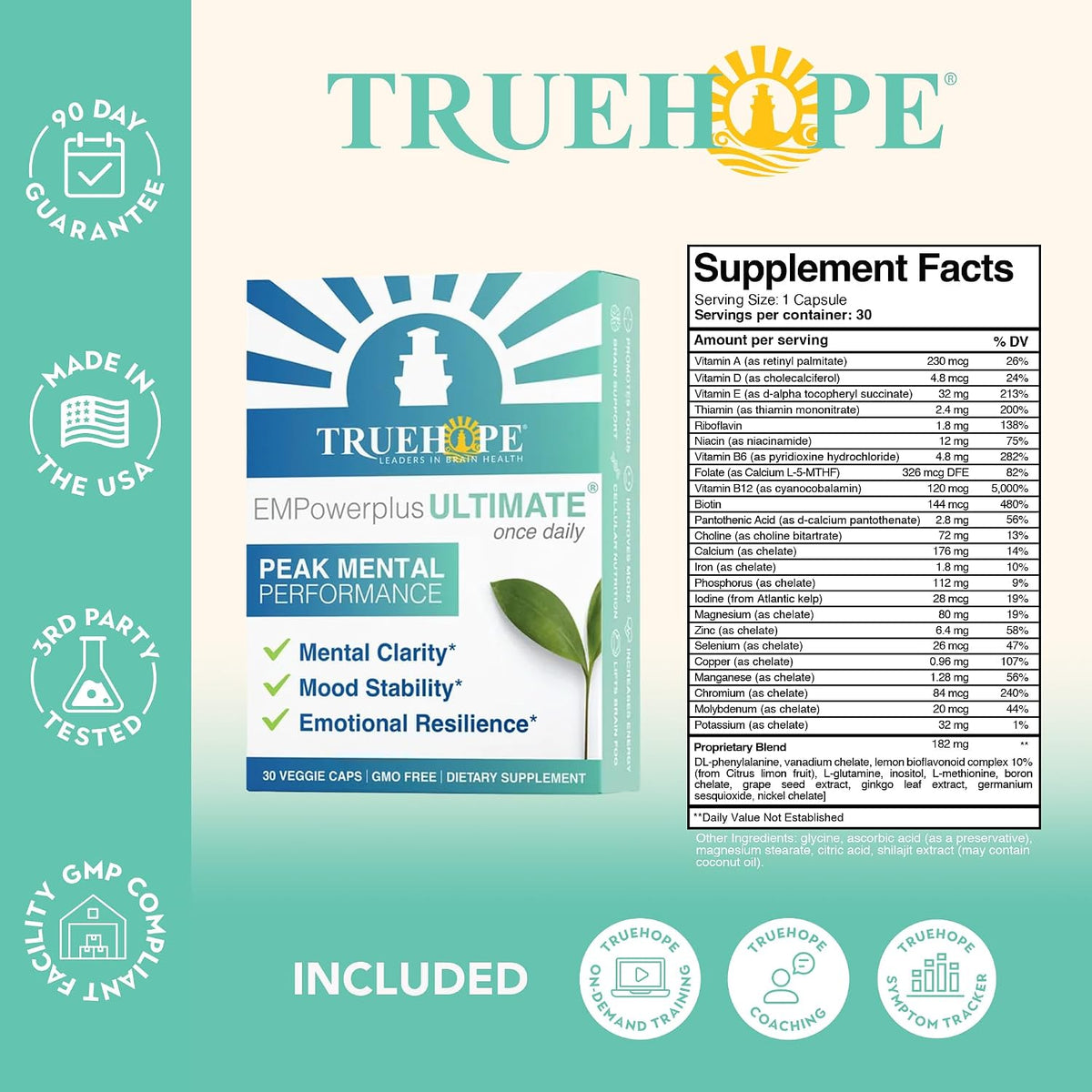 Truehope EMPowerplus Ultimate Strength - 30 Day Supply - görsel 2